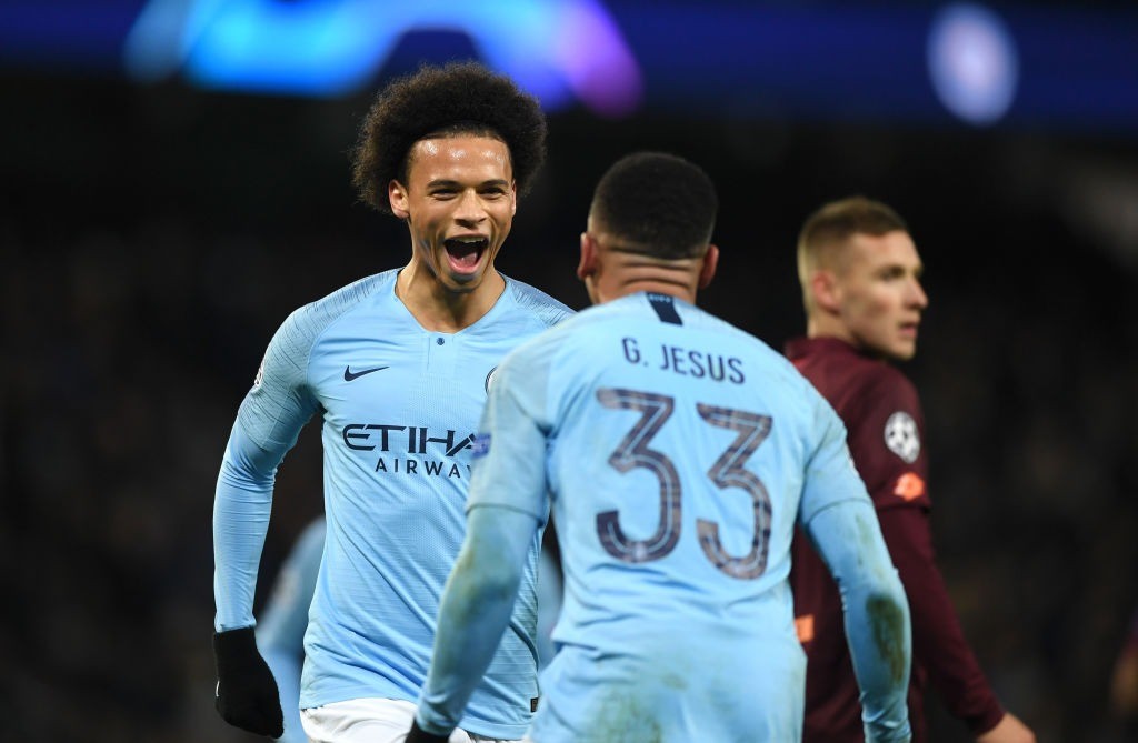 gabriel jesus sané manchester city