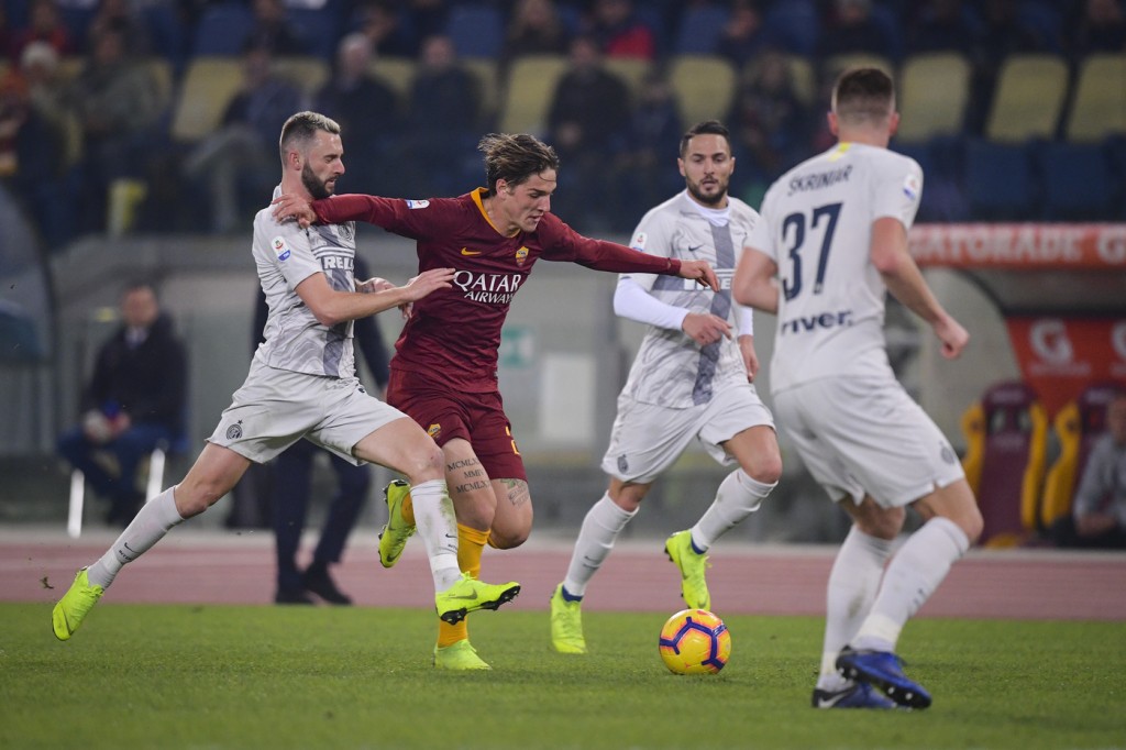 zaniolo Roma vs Inter - Serie A TIM 2018/2019