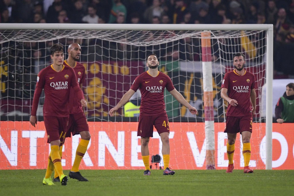 manolas Roma vs Inter - Serie A TIM 2018/2019