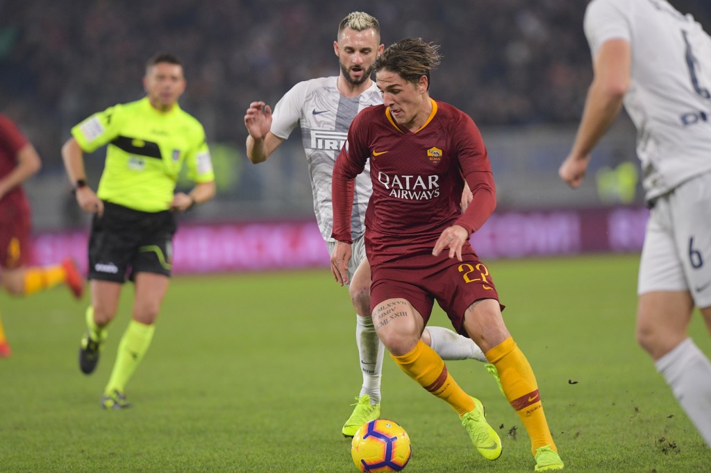 zaniolo Roma vs Inter - Serie A TIM 2018/2019