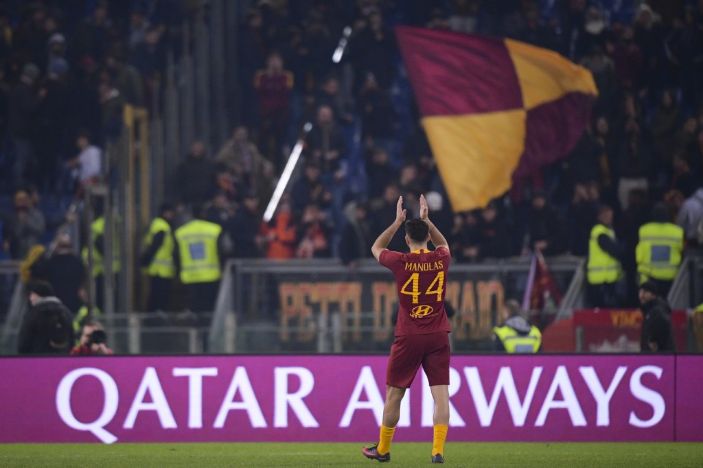manolas Roma vs Inter - Serie A TIM 2018/2019