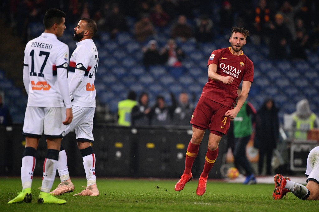 Cristante Roma vs Genoa - Serie A TIM 2018/2019