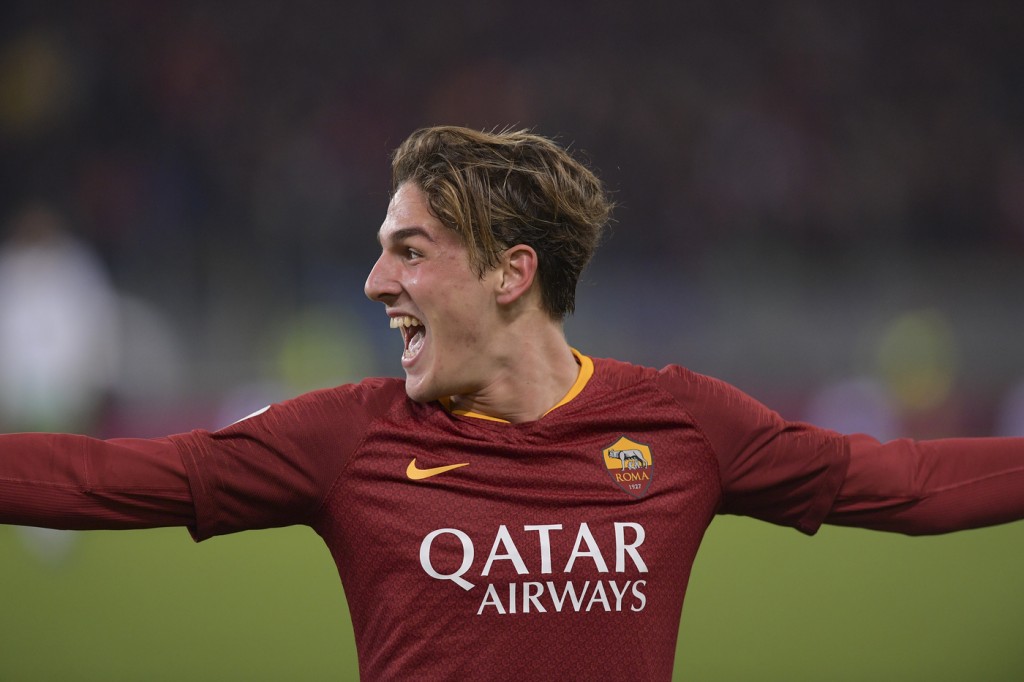zaniolo Roma vs Sassuolo - Serie A 2018/2019
