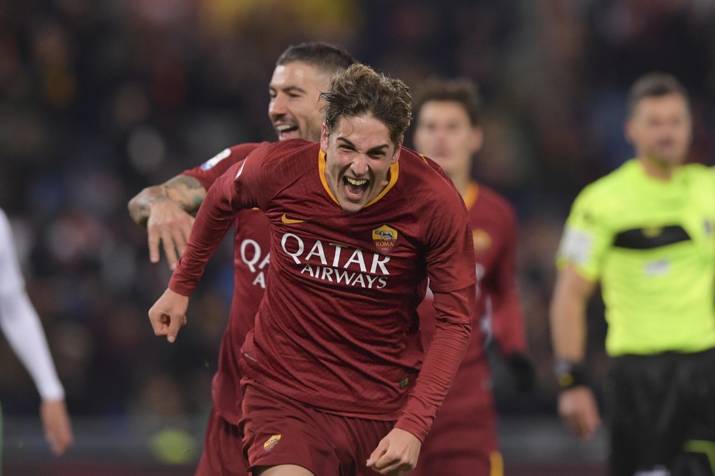zaniolo Roma vs Sassuolo - Serie A 2018/2019