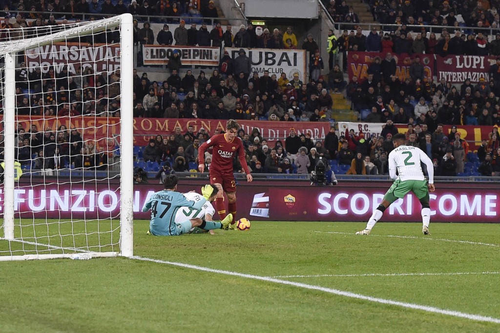 zaniolo Roma vs Sassuolo - Serie A 2018/2019