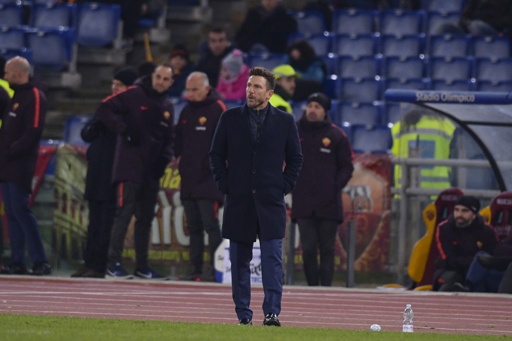 di francesco Roma vs Sassuolo - Serie A 2018/2019