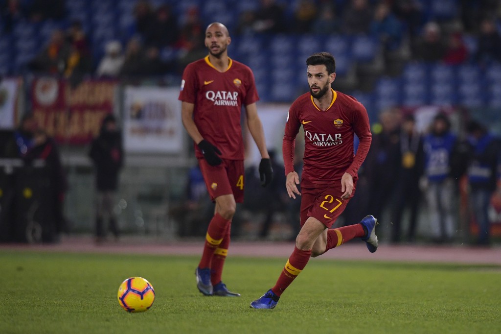 pastore Nzonzi Roma vs Sassuolo - Serie A 2018/2019