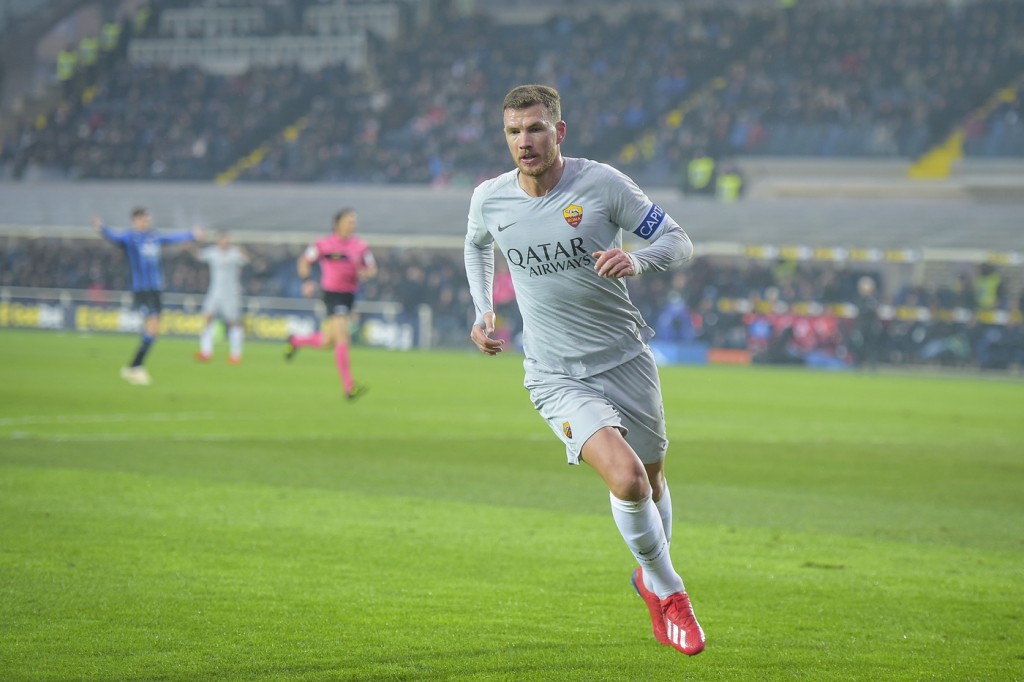 Dzeko Atalanta-Roma2