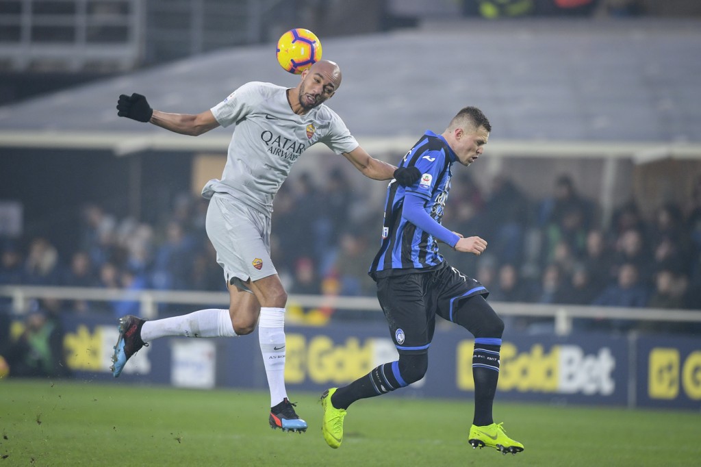Nzonzi Atalanta vs Roma - Serie A TIM 2018/2019