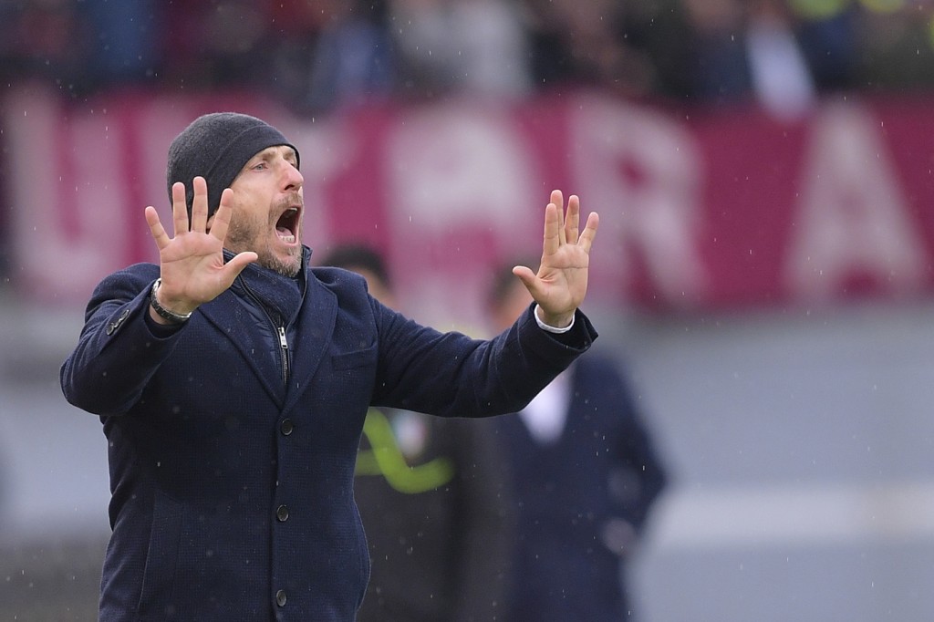 Di Francesco AS Roma - Torino