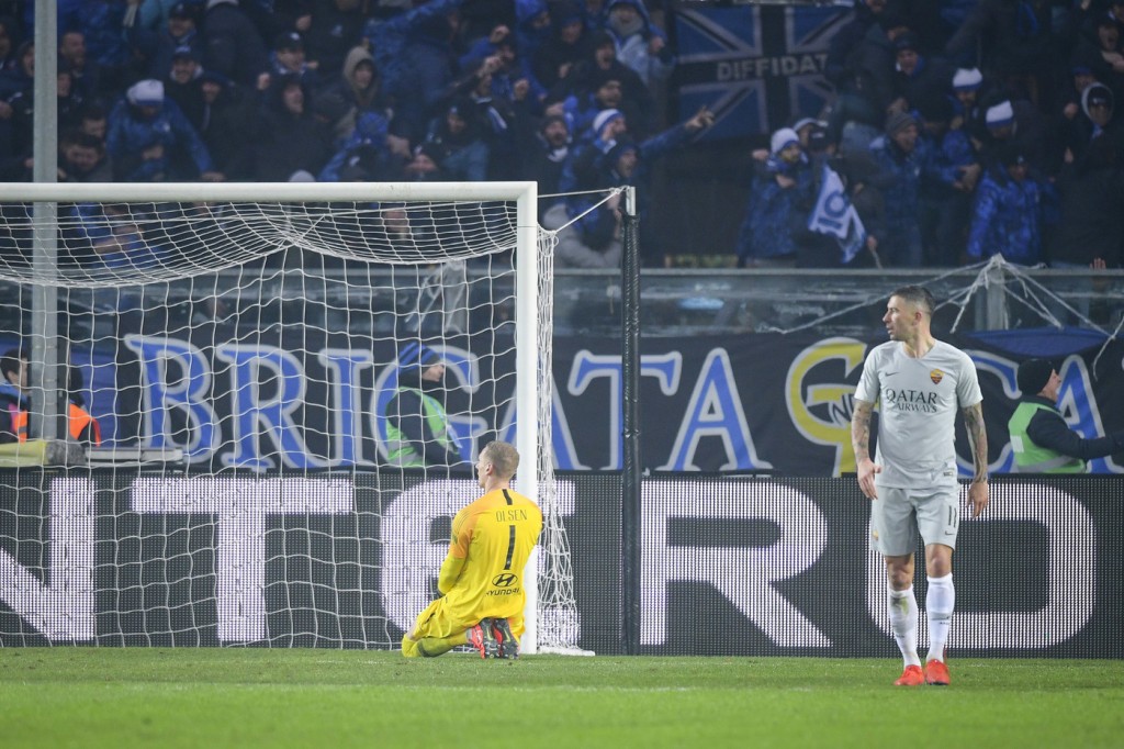 zapata kolarov Olsen Atalanta vs Roma - Serie A TIM 2018/2019