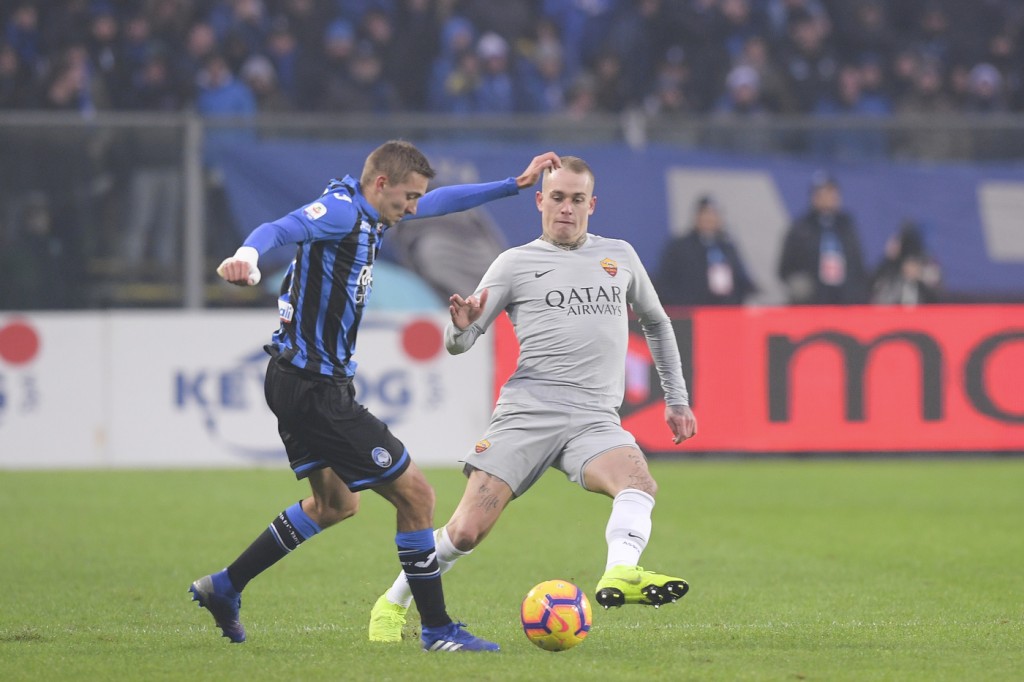 Karsdorp Atalanta vs Roma - Serie A TIM 2018/2019