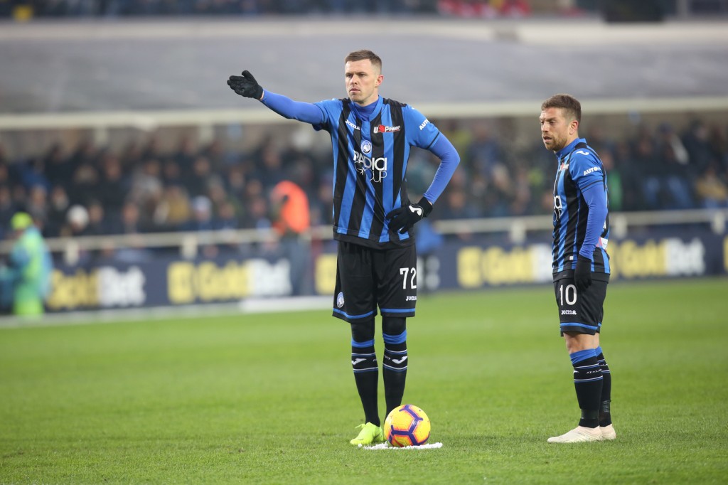 Gomez ilicic Atalanta vs Roma - Serie A TIM 2018/2019