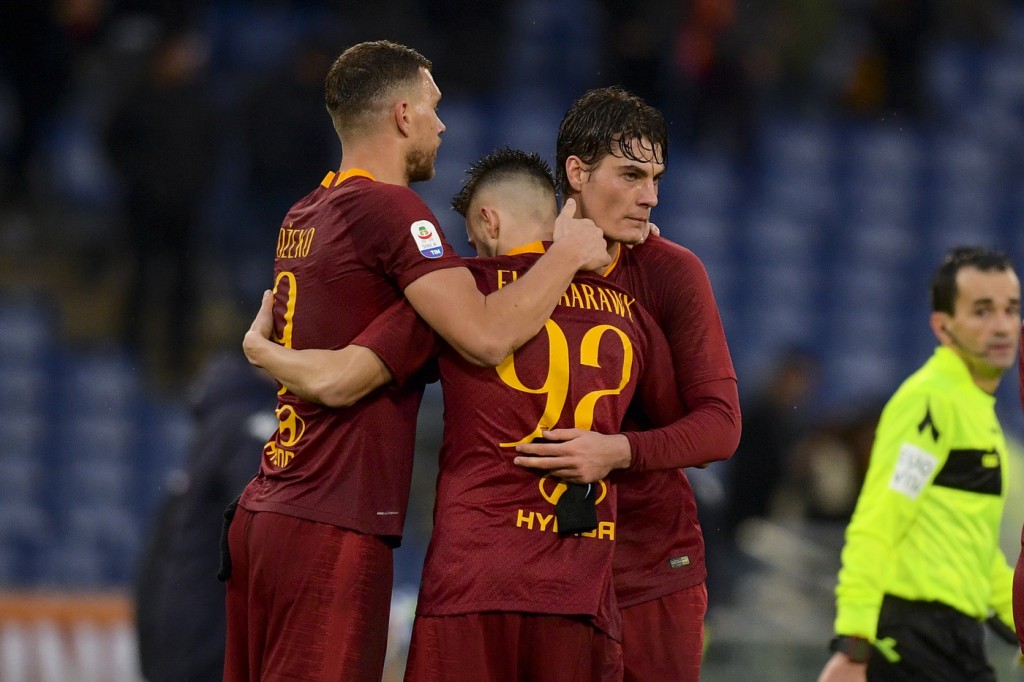El Shaarawy Schick Dzeko Roma-Torino14