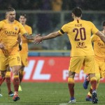 Fiorentina-Roma Kolarov Fazio