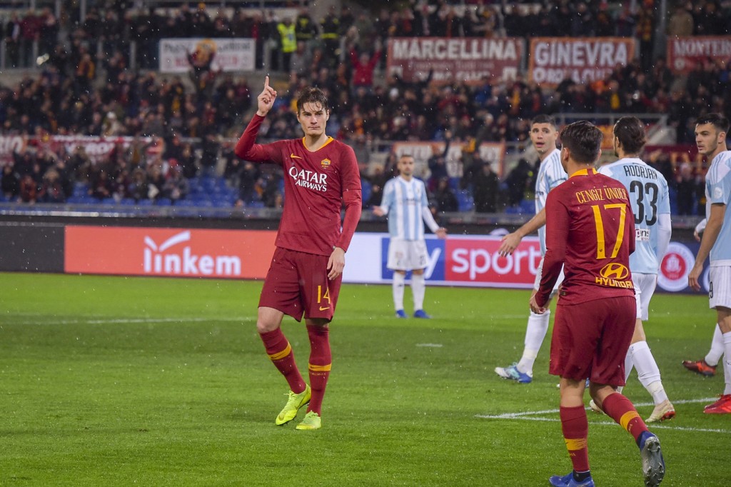 Schick Roma vs Virtus Entella - Coppa Italia 2018-2019