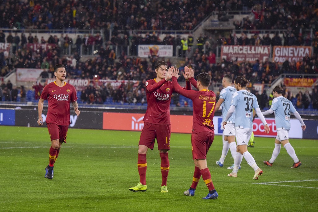 Schick Roma vs Virtus Entella - Coppa Italia 2018-2019