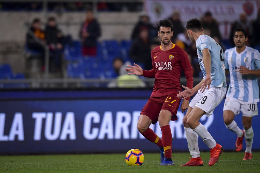 Pastore Roma vs Virtus Entella - Coppa Italia 2018-2019