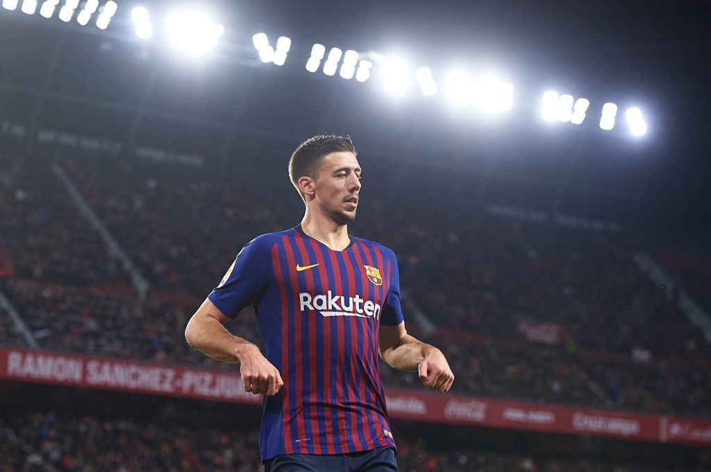 Lenglet Sevilla v FC Barcelona - Copa del Rey Quarter Final