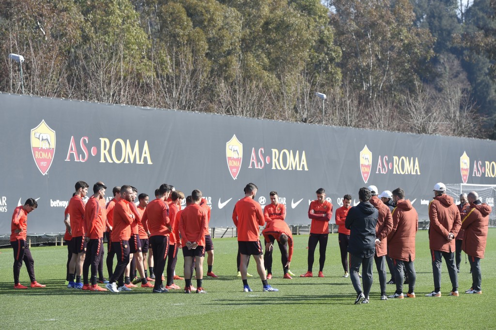 Allenamento_AS Roma_Trigoria