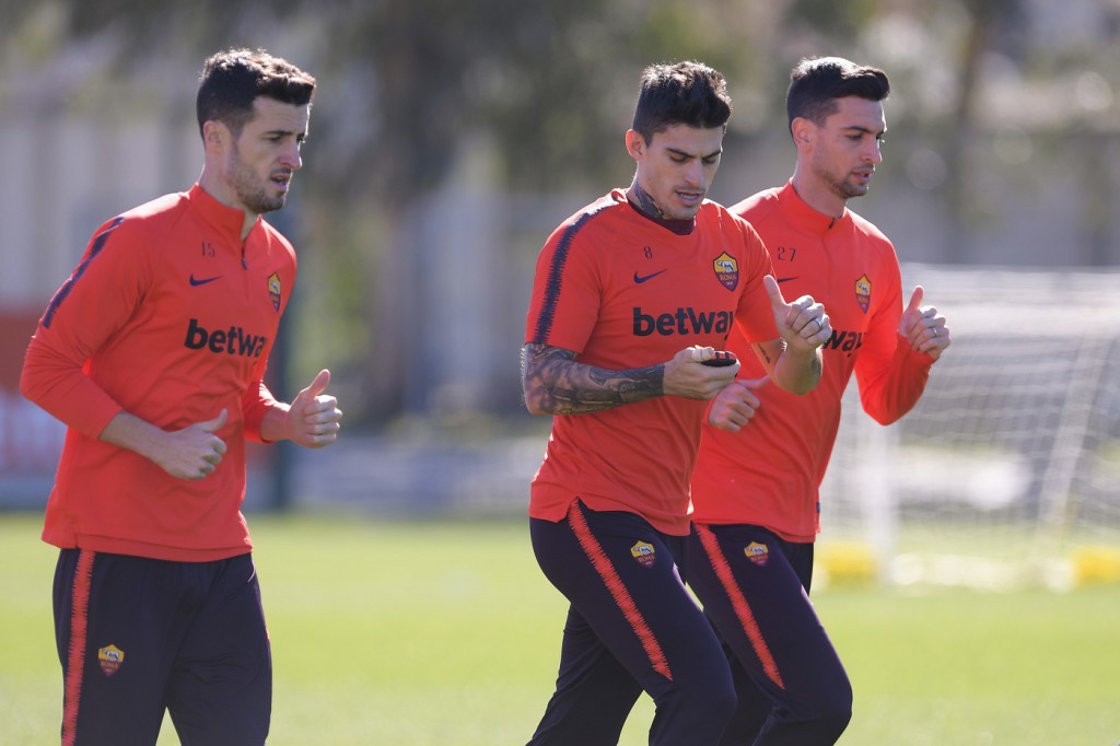 As Roma_Trigoria_Allenamento_Perotti_Pastore_Marcano