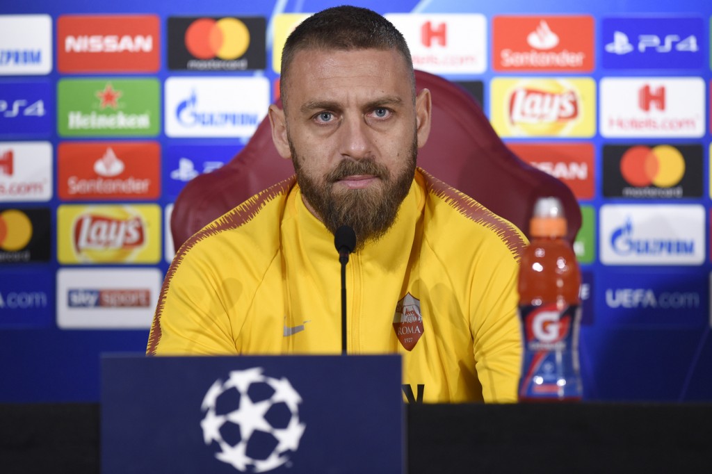 Di Francesco De Rossi Conferenza Champions 10