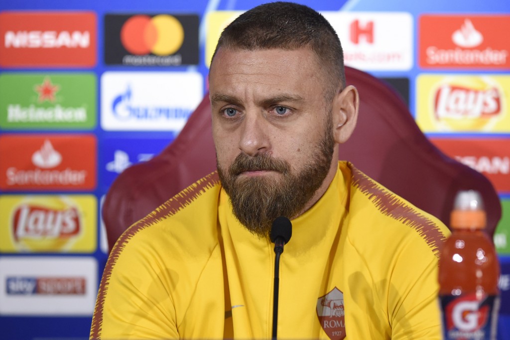 Champions League, conferenza stampa AS Roma