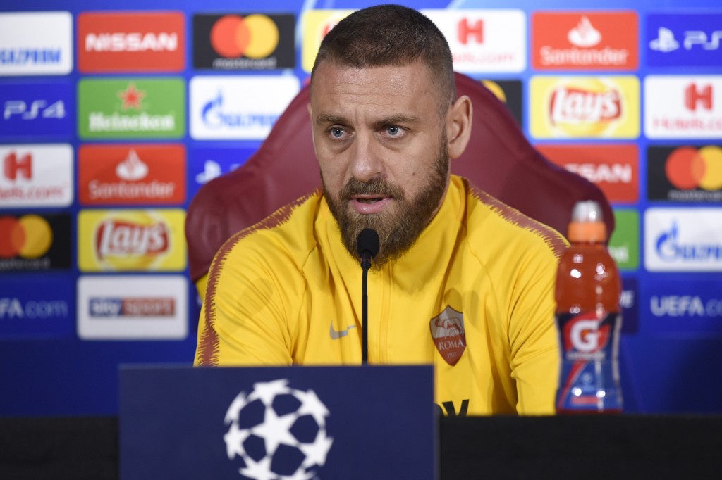 Champions League, conferenza stampa AS Roma