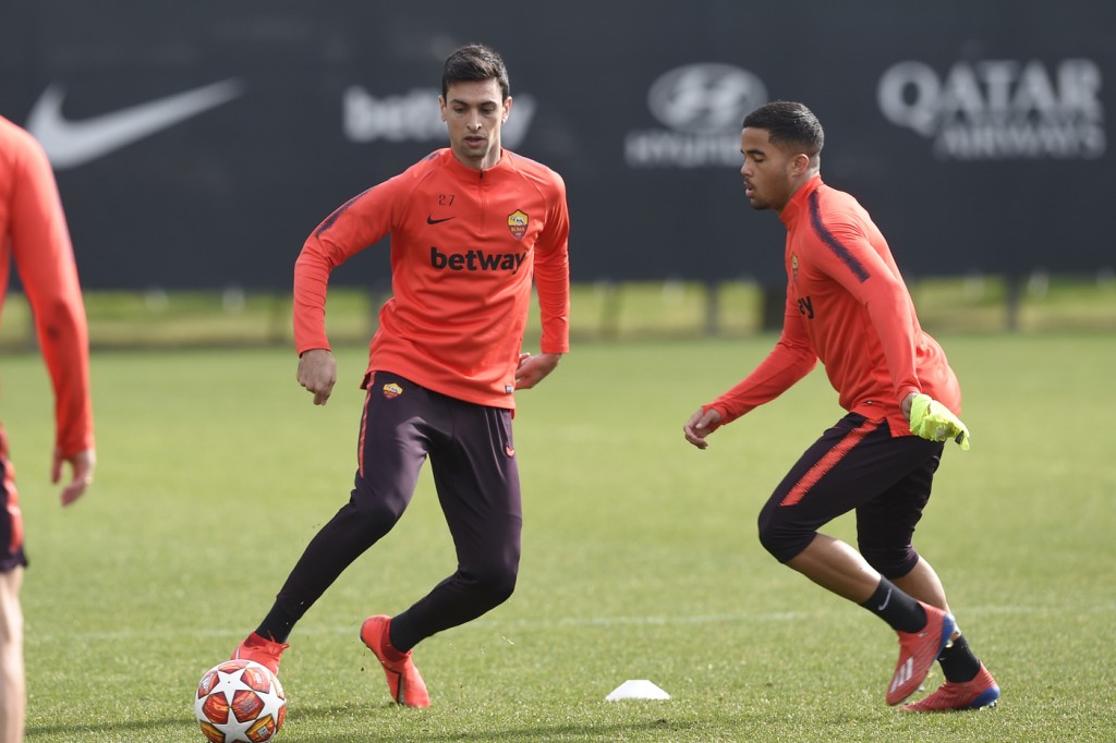 As Roma_Trigoria_Kluivert_Pastore