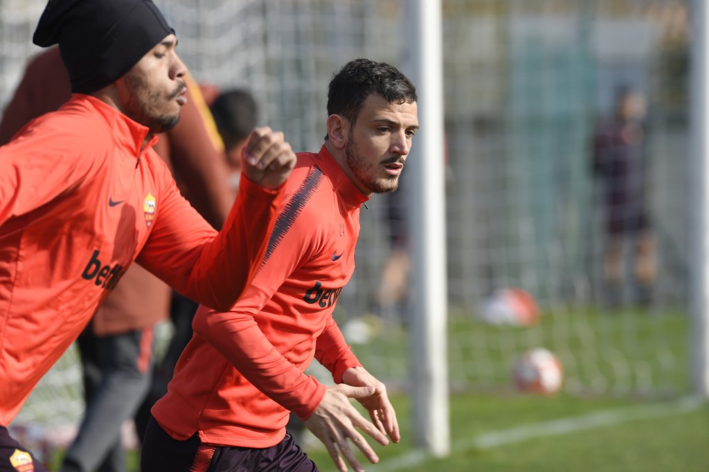 florenzi - jesus - AS Roma, Sessione di Allenamento