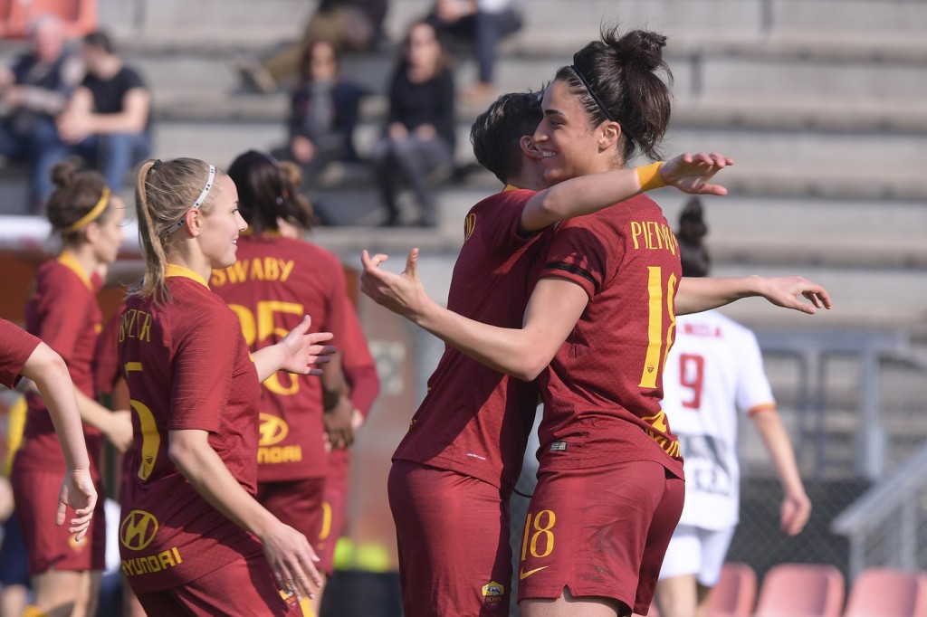 AS Roma vs Roma CF - Coppa Italia femminile 2018/2019