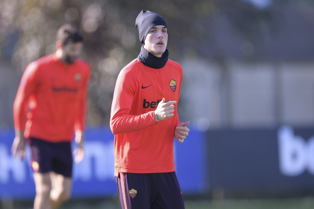 Trigoria Allenamento Zaniolo 1