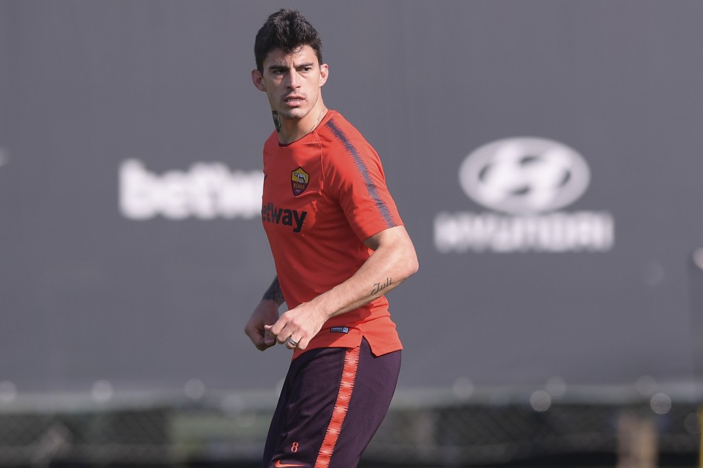 Perotti Sessione di allenamento dell'AS Roma