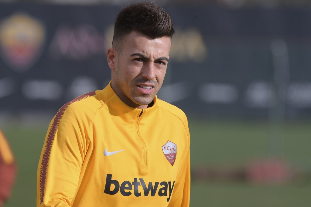 El Shaarawy Champions League, sessione di allenamento dell'AS Roma