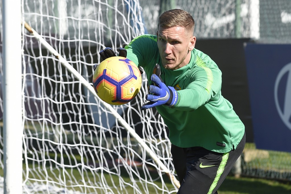 Olsen AS Roma, Sessione di allenamento