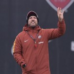 Di Francesco AS Roma, allenamento a Trigoria