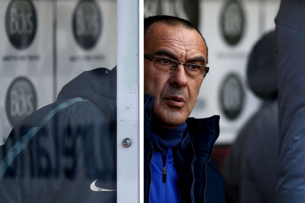 sarri Burnley FC v Chelsea FC - Premier League