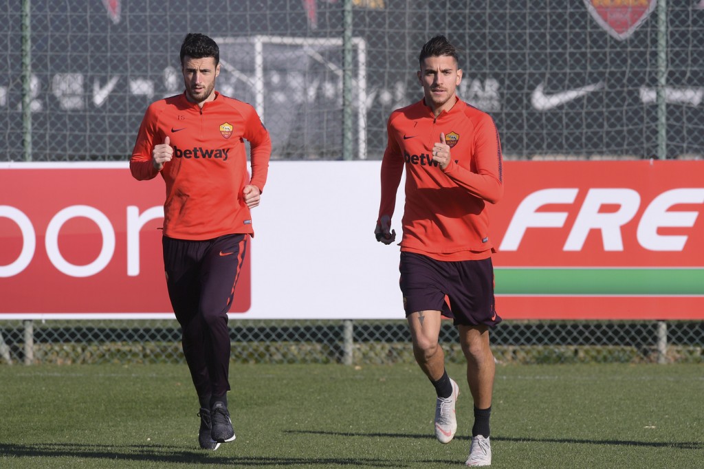 As Roma_Trigoria_Allenamento_Pellegrini_Marcano