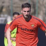 Cristante AS Roma, sessione di allenamento in vista del derby