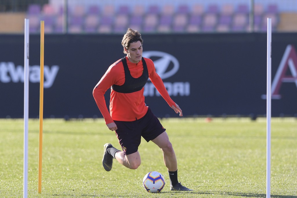 As Roma_Trigoria_Allenamento_Schick
