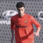 marcano Trigoria, sessione di allenamento dell'AS Roma