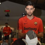 pastore AS Roma, sessione di allenamento
