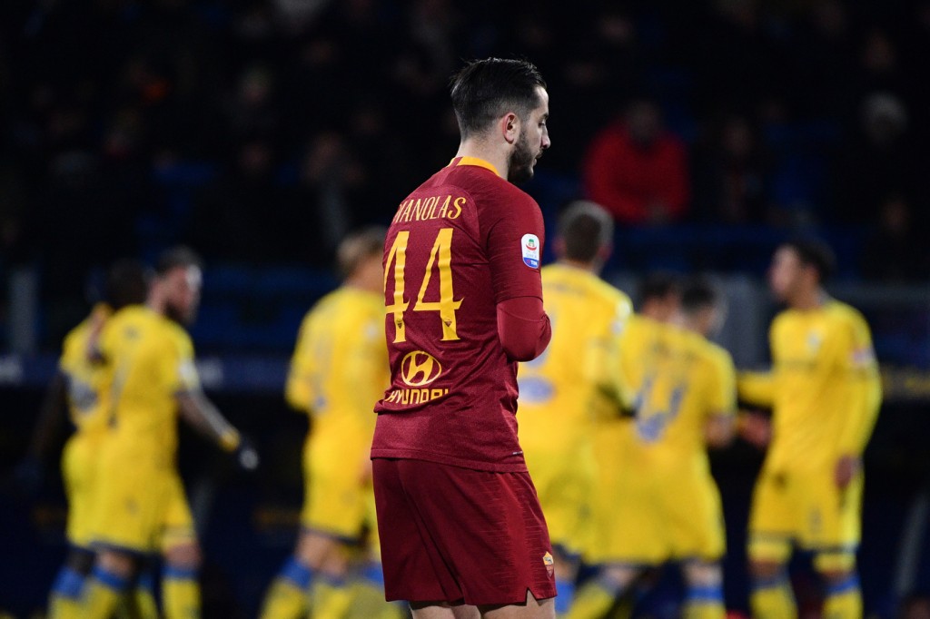 manolas Frosinone vs Roma - Serie A TIM 2018/2019