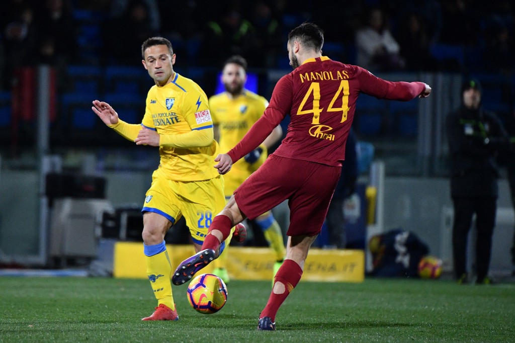 manolas Frosinone vs Roma - Serie A TIM 2018/2019