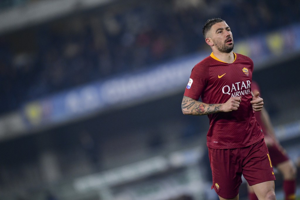 kolarov Chievo vs Roma - Serie A Tim 2018/2019