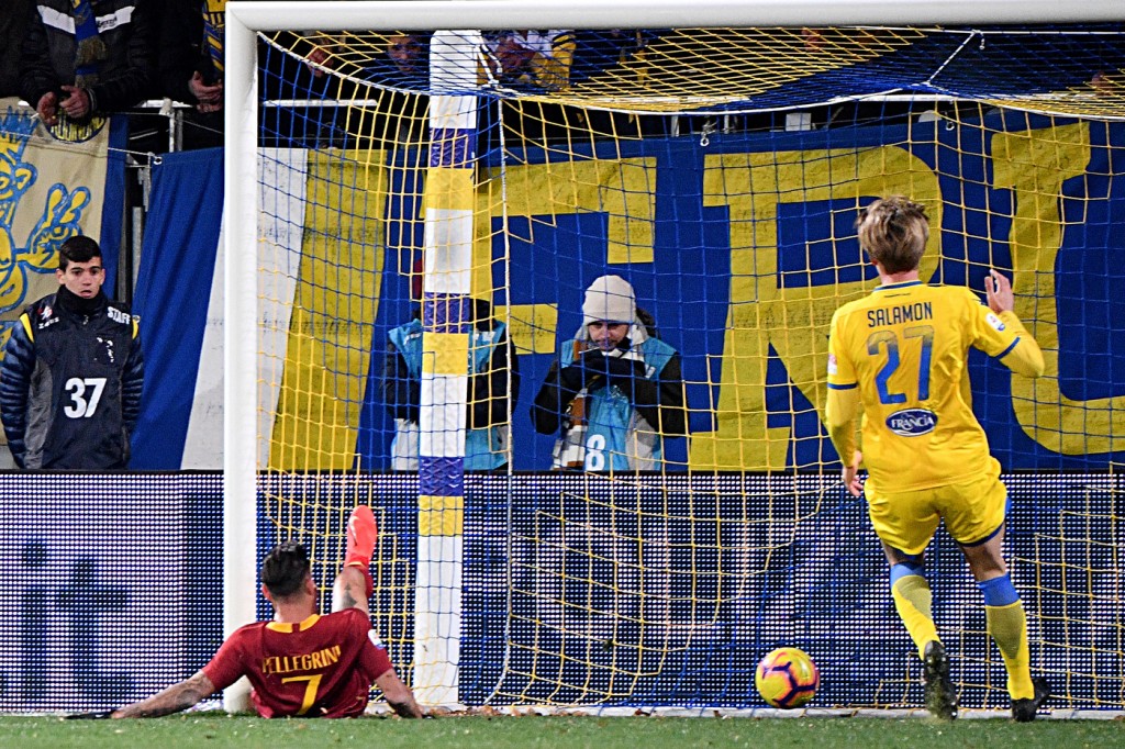 pellegrini Frosinone vs Roma - Serie A TIM 2018/2019