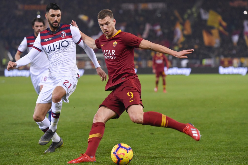 Roma-Bologna Dzeko Soriano