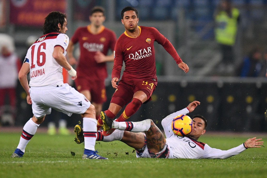 Kluivert Roma vs Bologna - Serie A TIM 2018/2019