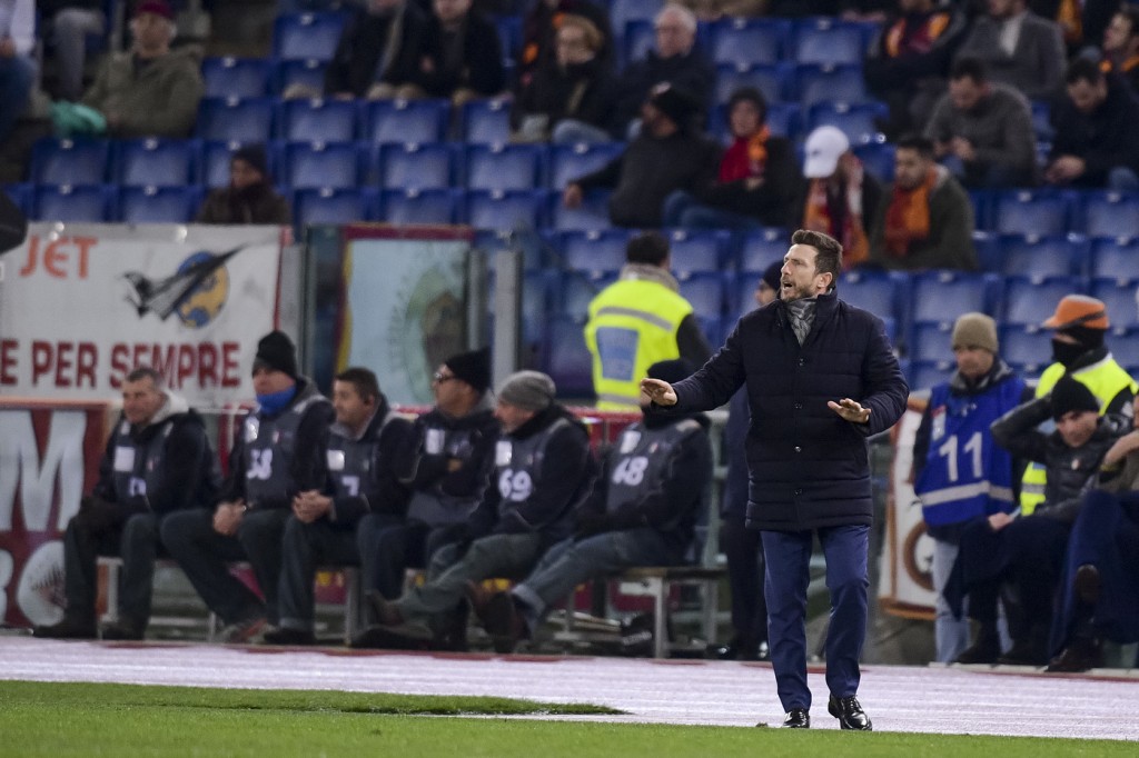 Di Francesco Roma vs Milan - Serie A TIM 2018/2019