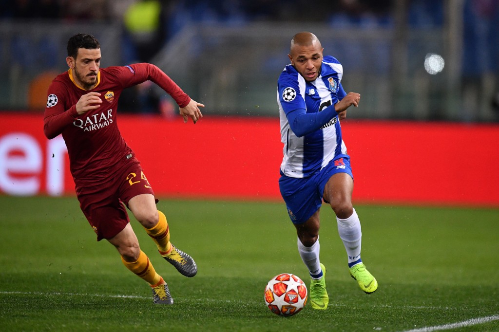 Florenzi Brahimi Roma vs Porto - UEFA Champions League 2018/2019